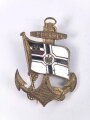 Kaiserlicher Marineverein, Teilemailliertes Abzeichen 31mm
