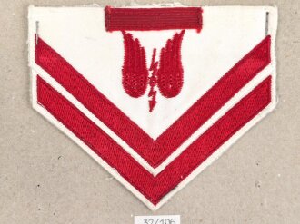 Griechenland, Sammlung Abzeichen Marine, auf Karton getackert