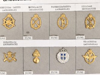 Griechenland, Sammlung verschiedener Abzeichen und...