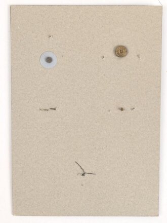 Griechenland, Sammlung Mützenabzeichen, auf Karton festgemacht