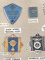 Jugoslawien, Sammlung Abzeichen Luftwaffe, auf Karton geklebt