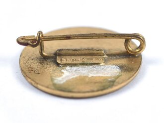 Emailliertes Abzeichen " S.C.S. Gau 4 Hoher Schwarzwald, Dem Sieger" Durchmesser 24mm