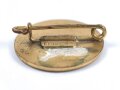 Emailliertes Abzeichen " S.C.S. Gau 4 Hoher Schwarzwald, Dem Sieger" Durchmesser 24mm