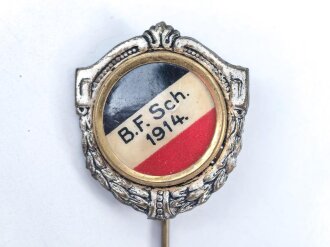 1. Weltkrieg, patriotisches Abzeichen " B.F. Sch....