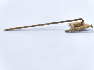 Kaiserreich, patriotische Anstecknadel emailliert, 17mm