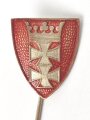Danzig, Stadtwappen als Anstecknadel. lackierte Ausführung 17mm