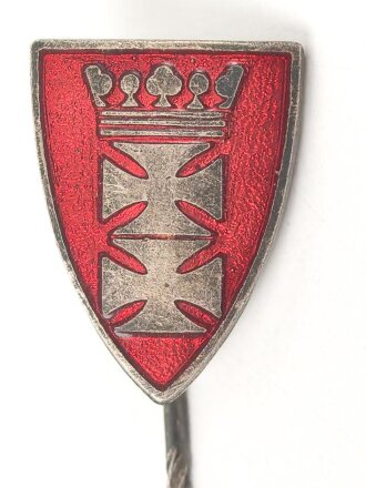 Danzig, Stadtwappen als Anstecknadel. emaillierte...