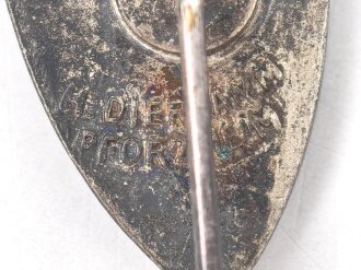 Danzig, Stadtwappen als Anstecknadel. emaillierte Ausführung 17mm