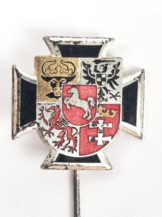 Unbekanntes Kleinabzeichen mit Danziger Stadtwappen. 22mm