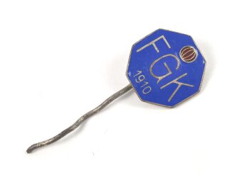 Unbekanntes Kleinabzeichen  " FGK 1910" Nadel...