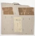 Nepal, Sammlung Abzeichen Rotes Kreuz, auf Karton getackert