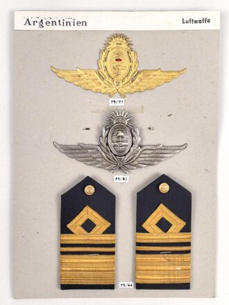 Argentinien Luftwaffe, diverse Abzeichen