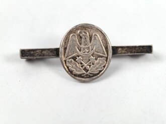 Unbekanntes Kleinabzeichen / Stabbrosche 30mm, 925 Silber