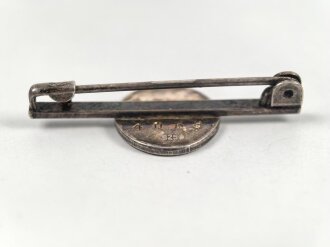 Unbekanntes Kleinabzeichen / Stabbrosche 30mm, 925 Silber