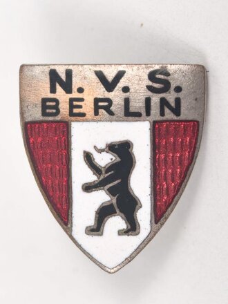 Unbekanntes Kleinabzeichen "N.V.S. Berlin"  19mm