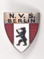 Unbekanntes Kleinabzeichen "N.V.S. Berlin"  19mm
