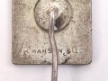 Firmenabzeichen Howaldtswerke / Deutsche Werft Kiel, anlässlich des hundertjährigen Bestehens 1838-1938. 20mm