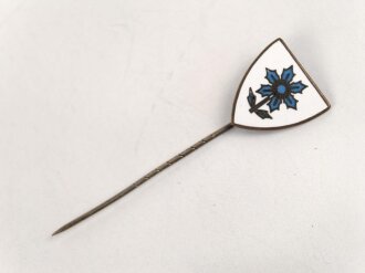 Traditionsabzeichen Karstjäger Kornblume, 16mm