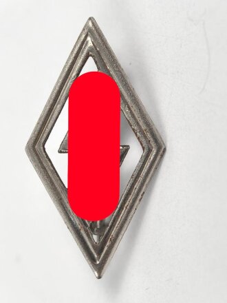 Deutsches Jungvolk, Mitglieds- oder Mützenabzeichen, Blech geprägt, Höhe 28mm