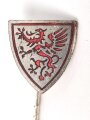 Mitgliedsabzeichen der Pommerschen Landsmannschaft, vermutlich Nachkriegsfertigung für den Traditionsverband