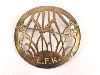 Brosche "L.F.K" Land Frauenschule ? Durchmesser...
