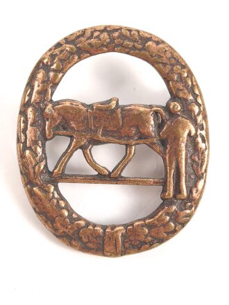 Deutschland nach 1945 , Longierabzeichen in bronze 32mm