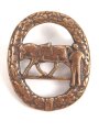 Deutschland nach 1945 , Longierabzeichen in bronze 32mm