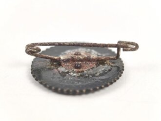 Unbekanntes Kleinabzeichen 22mm, Nadel unsachgemäß ergänzt