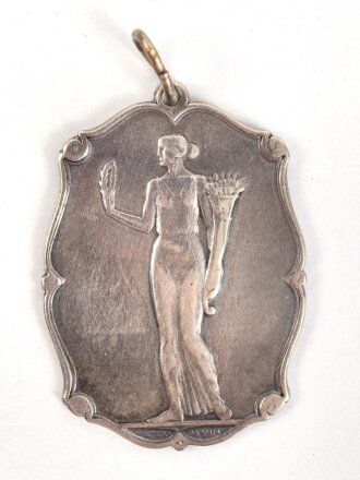 Treudienst Auszeichnung Gebrüder Heine Leipzig, 900 Silber