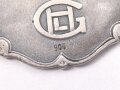 Treudienst Auszeichnung Gebrüder Heine Leipzig, 900 Silber