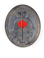 Verwundetenabzeichen schwarz, Hakenkreuz 100% Lack, keine Herstellermarkierung