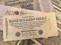 Stapel Geldscheine aus Nachlass
