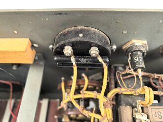 Fernschreiber / Hellschreiber Anschlussgerät, Stromversorgung.  Originallack, Funktion nicht geprüft