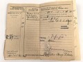 Militärpaß eines Pionier, Diensteintritt am 1.6.1917 beim Rekruten Depot Kraftfahr Ersatz Abteilung  2 Nürnberg. Bis Kriegsende dort verblieben. Dazu sein Führerschein