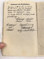 Militärpaß eines Pionier, Diensteintritt am 1.6.1917 beim Rekruten Depot Kraftfahr Ersatz Abteilung  2 Nürnberg. Bis Kriegsende dort verblieben. Dazu sein Führerschein
