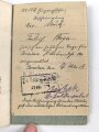 Militärpaß eines Musketier, Diensteintritt am 15.10.1905 bei Infanterie Regiment Nr. 22