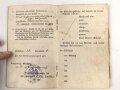 Militärpaß eines Musketier, Diensteintritt am 15.10.1905 bei Infanterie Regiment Nr. 22