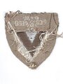 Reichsarbeitsdienst, Ärmelabzeichen Verwalter, Silberfaden