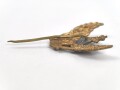 Schwedter Adler, Schirmmützenadler für Angehörige im Kavallerie-Regiment Nr. 6 der Wehrmacht. Höhe ohne Nadel 25mm