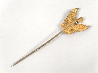 Deutschland nach 1945, Schwedter Adler als Traditionsnadel  für Angehörige im Kavallerie-Regiment Nr. 6 der Wehrmacht. Höhe 15mm