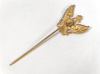 Deutschland nach 1945, Schwedter Adler als Traditionsnadel  für Angehörige im Kavallerie-Regiment Nr. 6 der Wehrmacht. Höhe 15mm