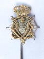 Preussen,  Zivilnadel für Angehörige im Füsilier Regiment von Gersdorff (Kurhessisches) Nr. 80 . 25mm, Krone verbogen