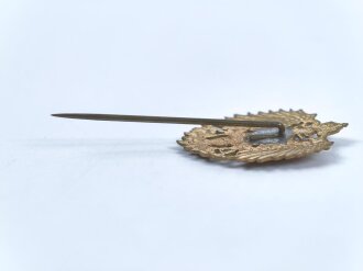 Kaiserreich, Schutztruppenemblem als Anstecknadel für den Zivilanzug, Höhe 29mm