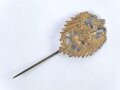 Kaiserreich, Schutztruppenemblem als Anstecknadel für den Zivilanzug, Höhe 29mm