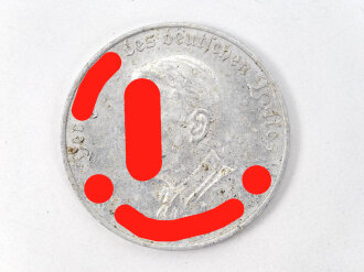 NSDAP  Aluminiummedaille 30mm "1 Schilling...