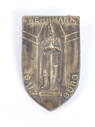 Österreich, Blechabzeichen " Wehrmann Salzburg"