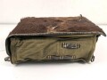 Tornister Wehrmacht eines Angehörigen Panzer Jäger Abteilung 13. Getragenes Stück mit Reichsbetriebsnummer