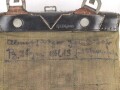 Tornister Wehrmacht eines Angehörigen Panzer Jäger Abteilung 13. Getragenes Stück mit Reichsbetriebsnummer