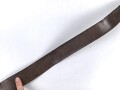 Reichsarbeitsdienst, lederne Feldbinde für Führer. Getragenes Stück, zusammengehörig, Gesamtlänge 94cm