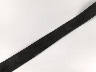 Heer, Koppelriemen für Mannschaften mit Leichtmetallgegenhalt. Kammerstück von 1937, Gesamtlänge 96cm